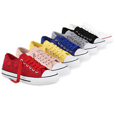 Damen Sneaker Low Spitzenstoff