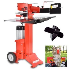 Holzspalter Elektro 7 T 3000 W 230 v 55 cm Kamin Holz Hydraulik Compact Stehend