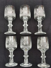 6tlg Set Bleikristall Gläser