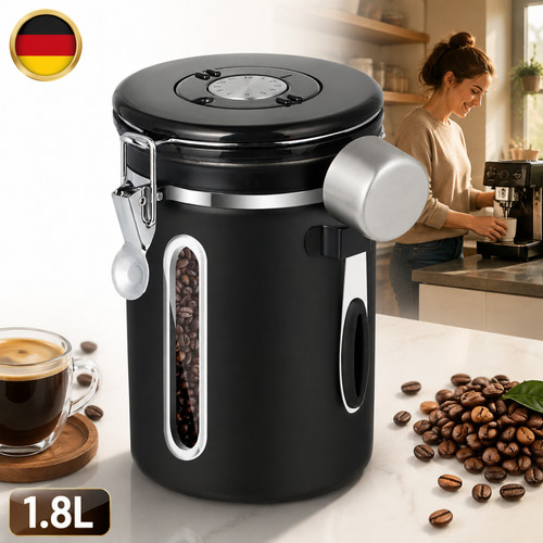 Vakuum kaffeedose - 1,8l,