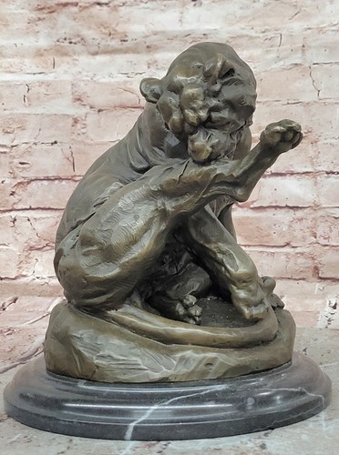 Bronze puma figur - figur, merculiano