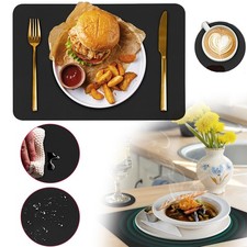 6er Platzsets Leder Tischset