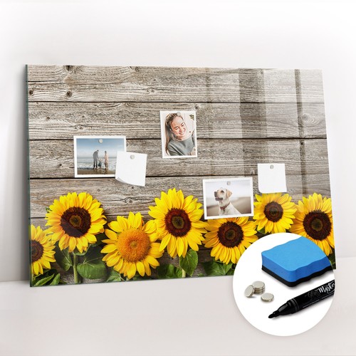 Magnetische glas pinnwand - magnetische,