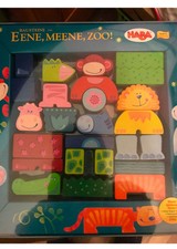Haba Bausteine Bauklötze Eene, Meene, Zoo!!! Neuwertig