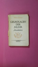256245 Hans Renner GRUNDLAGEN DER MUSIK Musiklehre