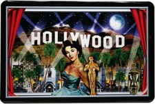 Blechschild 20x30 Hollywood