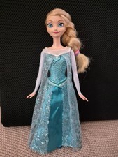 Singende Barbie Disney Prinzessin Elsa Frozen Mattel (3 Sprachen)