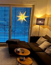 Ikea Nymö Lampe Set Deckenleuchte 59 cm + Standleuchte  32 cm Durchmesser, Top!