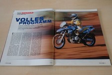 Motorrad 04/2000 BMW F 650 GS mit 50PS in einer ersten Vorstellung auf 6 Seiten