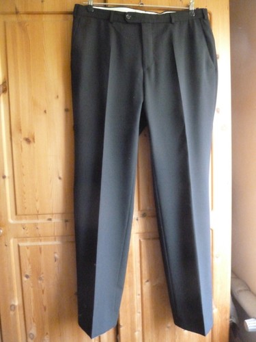 Feine schwarze herrenhose - schwarze,