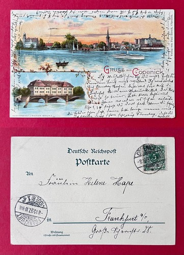 Litho berlin köpenick 1897 - litho,