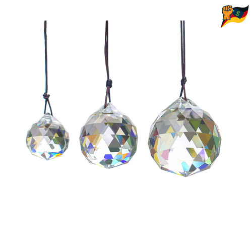 Klar glas kristallkugel 40 - glas,