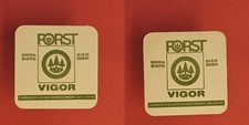 Forst Vigor Brauerei Bierdeckel Bier
