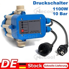 Druckwächter Druckschalter Pumpensteuerung Gartenpumpe Hauswasserwerk mit Kabel