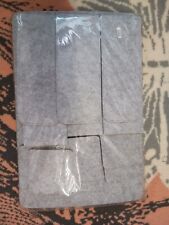 Tischsets, SET 18-teilig Filz Grau, Bestecktaschen OVP!