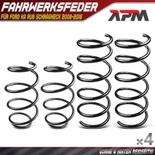 4x Federn Fahrwerksfeder Vorne