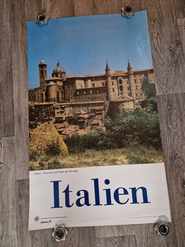Italien plakat urbino - italien,