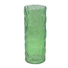 Glas Vase Grün ca. 29,3 cm
