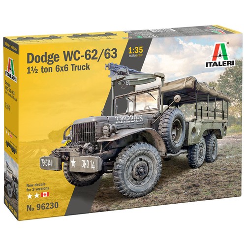 Italeri dodge wc62 scale - dodge, 1:35
