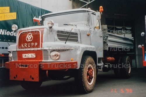 Lkw foto krupp baukipper - lkw,