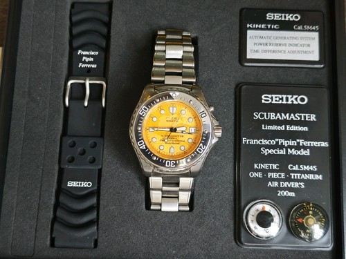 Seiko 5m45 6a00 scubamaster - seiko,