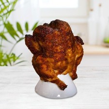 Hähnchenhalter für Backofen Grill BBQ Werkzeug Keramik Truthahn Bräter Vertikal