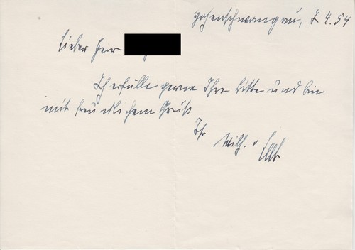 Autogramm general - autogramm,