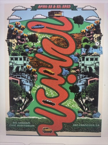 Phish poster 23 2025 - phish, 4/23