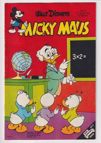 Micky maus 1964 heft top - 1964,