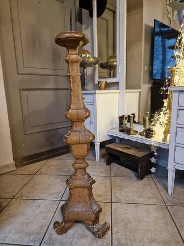 Antik barock altarleuchter - barock,
