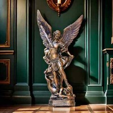 Fantasy St. Michael der Erzengel Michael Engelsstatue Statue-Figur Skulptur Deko