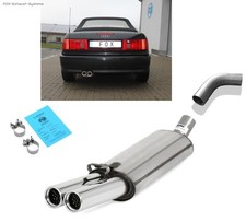 Sportauspuff rohr audi 80 - ,