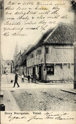 Ystad schweden - ak,