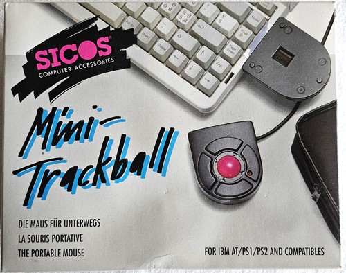 Vintage sicos mini - mini, trackball