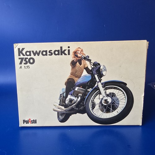 Polistil kawasaki 750 motorrad - kawasaki,
