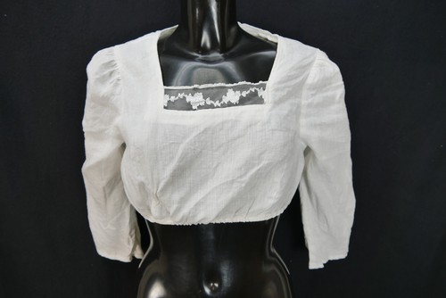 Dirndlbluse weiß bluse - dirndlbluse,