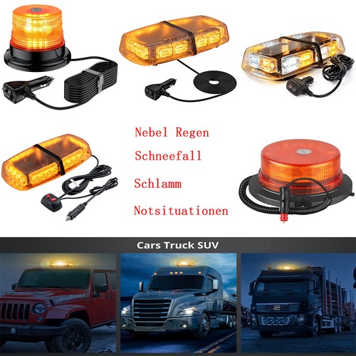 Led rundumkennleuchte gelb - 12,