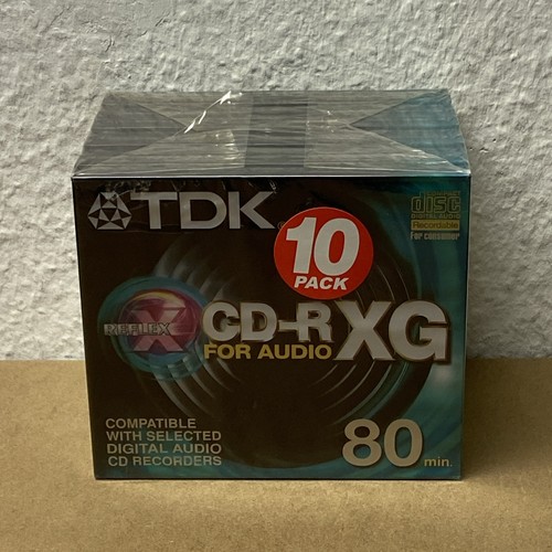 10x tdk 80 minuten for - tdk, cd-r