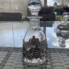 Antik, Glas Karaffe, 925