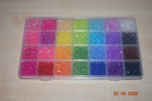 6mm kristallperlen acrylperlen - 6mm,