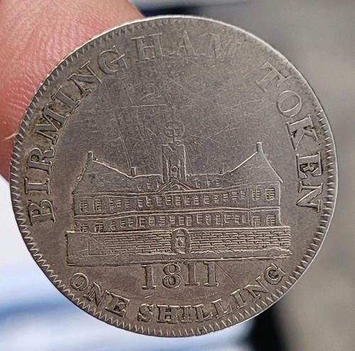 One shilling 1811 birmingham - shilling,