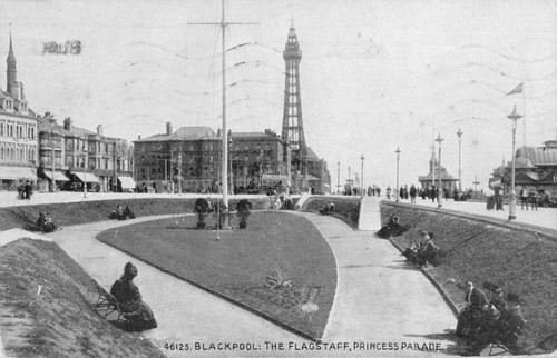 Postkarte blackpool the - postkarte,