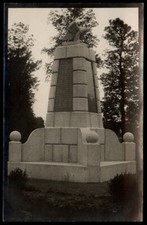 HERWIGSDORF Stadt Freystadt, Niederschlesien * KRIEGERDENKMAL * orig. sw Foto-AK