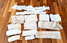 alte Spitze, Borte Nähen