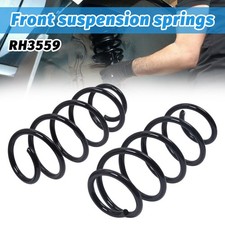 2x Federn Fahrwerksfeder Vorne