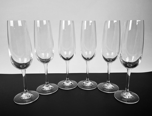 Set aus vintage sektflöten - aus, 6