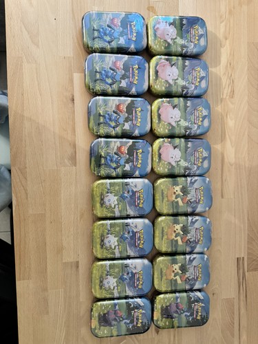 Pokemon 16x mini tins - 16x,