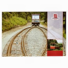 AK Eisenbahn, Drahtseilbahn Augustusburg, Standseilbahn, Ausweichstelle