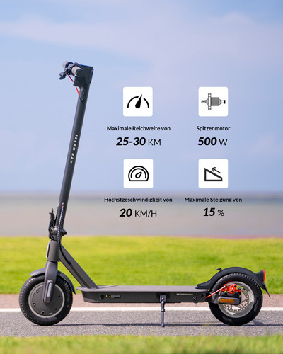 E scooter mit - 10'',