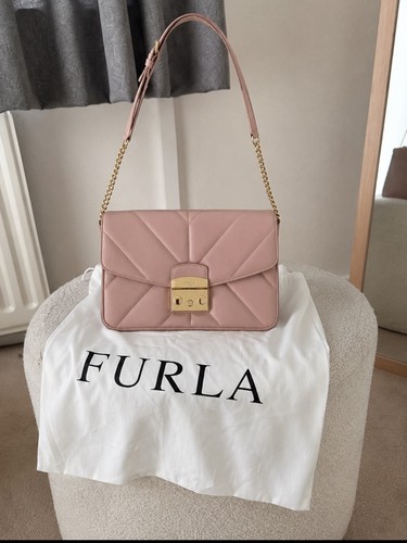 Furla tasche echt leder - tasche, rosé